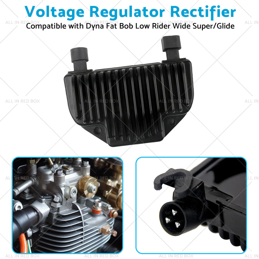 {{ Voltage Regulator Rectifier Suitable for Dyna Fat Bob Low Rider Wide Super Glide }} - Buy Car Parts Online at {{ Kaka Auto Parts }}.
