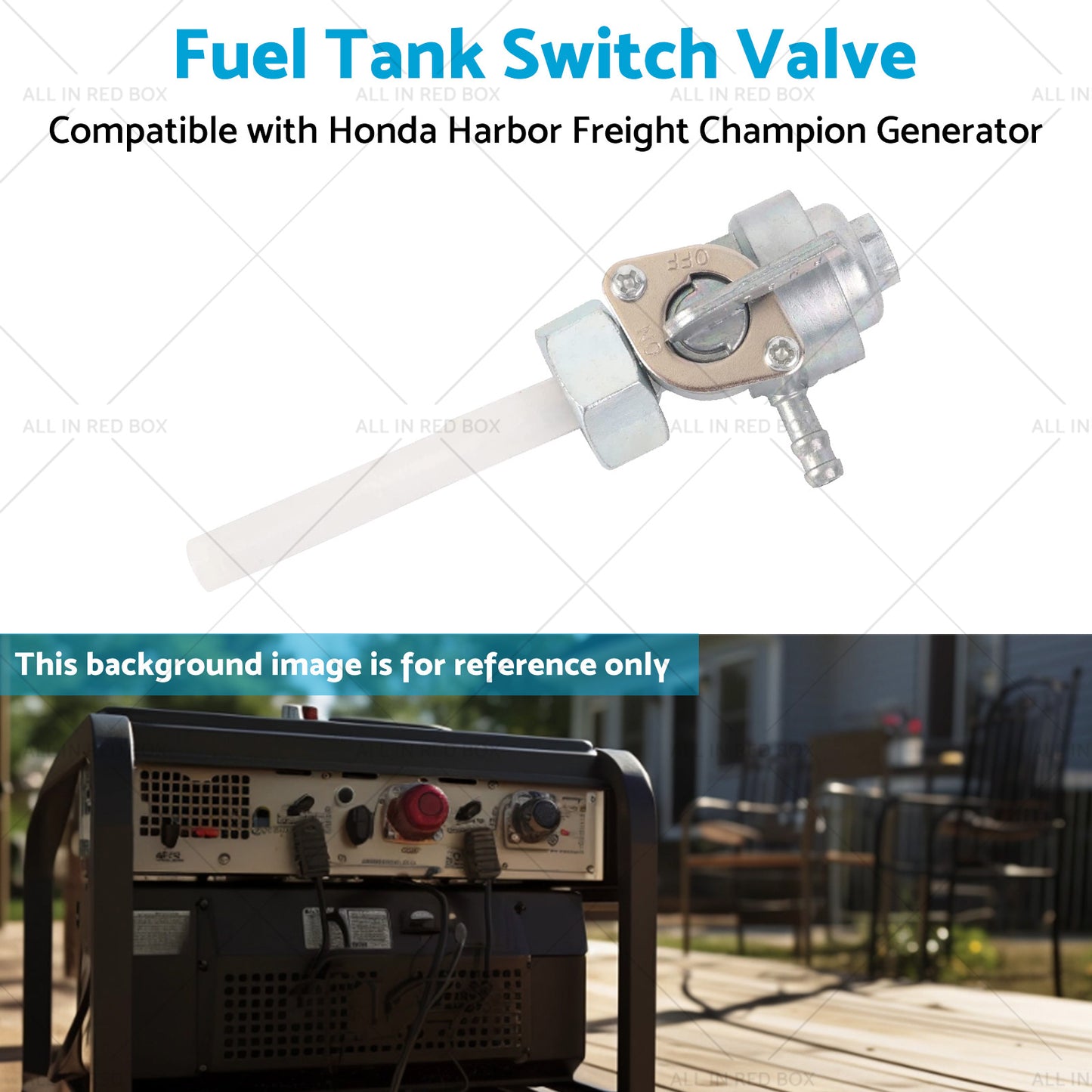 {{ Fuel Tap Tank Switch Valve Petcock For Honda Generator Harbor Freight Champion }} - Buy Car Parts Online at {{ Kaka Auto Parts }}.