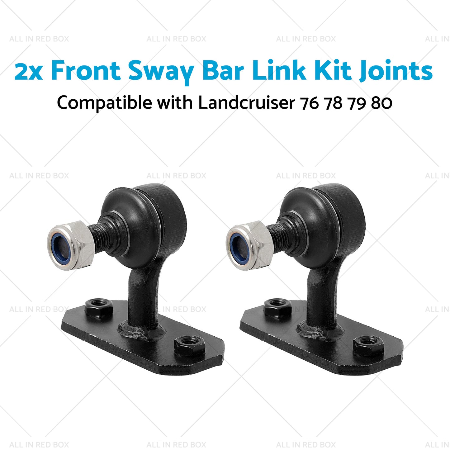 {{ 2x Front Sway Bar Link Kit Joints Suitable for Landcruiser 76 78 79 80 92-03 }} - Buy Car Parts Online at {{ Kaka Auto Parts }}.