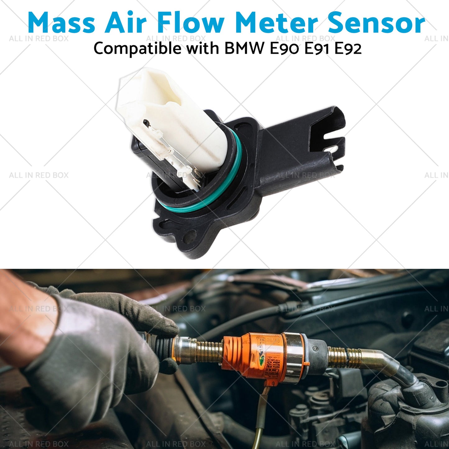 {{ Mass Air Flow Meter Sensor Suitable for BMW E90 E91 E92 523i 525i 323i 325i 520i }} - Buy Car Parts Online at {{ Kaka Auto Parts }}.