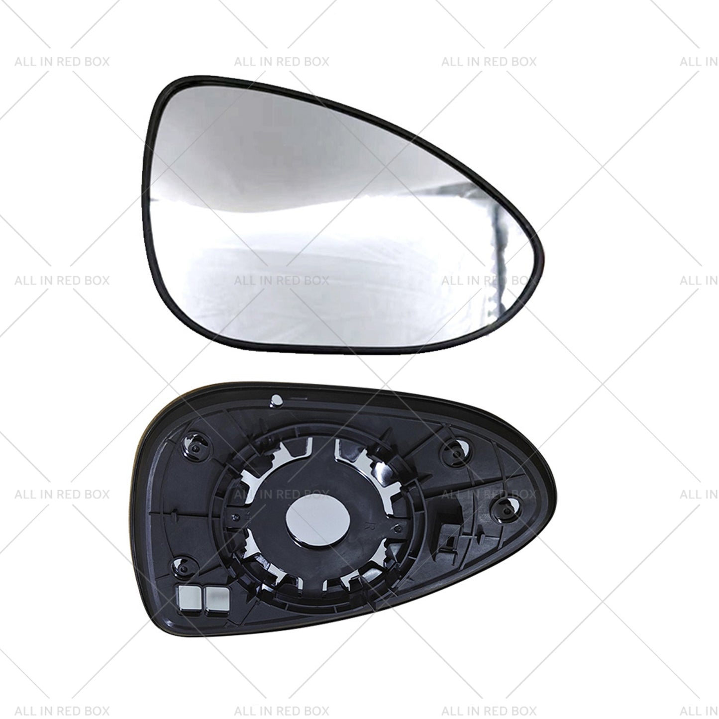 {{ Suitable for Holden Barina 2011-ON Right Mirror Glass With Back Plate NO HEATED }} - Buy Car Parts Online at {{ Kaka Auto Parts }}.