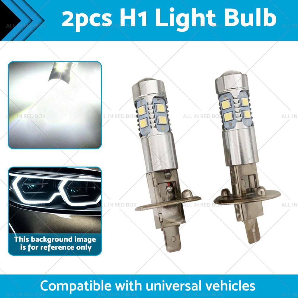 {{ 2PCS H1 LED Headlight Bulb CREE XBD Fog Driving Light Car UTE 4WD Lamp Globe }} - Buy Car Parts Online at {{ Kaka Auto Parts }}.