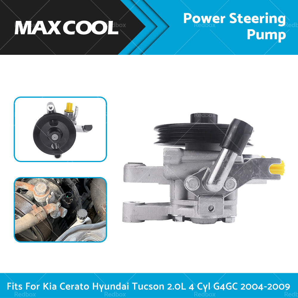 {{ Power Steering Pump Fits For Kia Cerato Hyundai Tucson 2. 0L 4 Cyl G4GC 2004-2009 }} - Buy Car Parts Online at {{ Kaka Auto Parts }}.