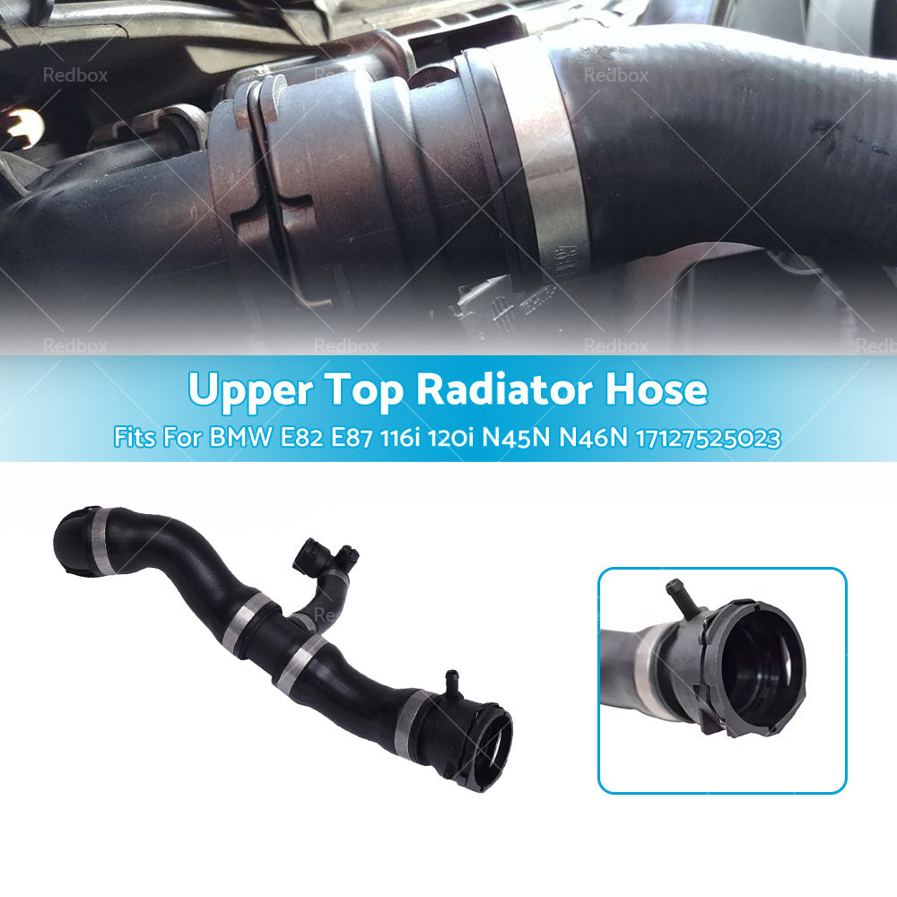 {{ Upper Top Radiator Hose Fits For BMW E82 E87 116i 120i N45N N46N 17127525023 }} - Buy Car Parts Online at {{ Kaka Auto Parts }}.