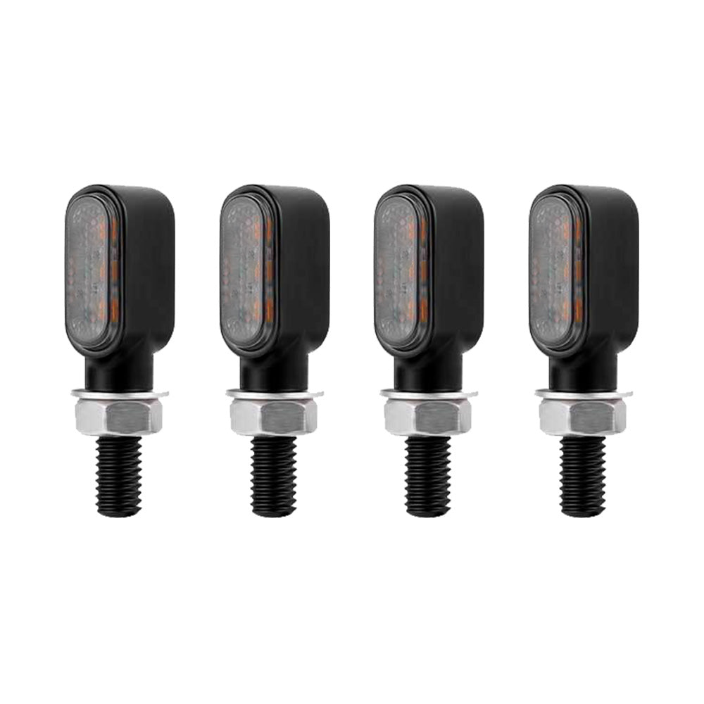 {{ 4x Motorcycle Indicators Turn Signal Blinkers Amber Mini LED Light Universal AU }} - Buy Car Parts Online at {{ Kaka Auto Parts }}.