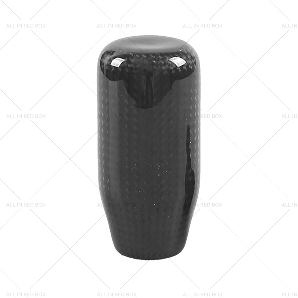 {{ 100percent Real Carbon Fiber Universal Car Gear Shift Knob Shifter with Adapter Black }} - Buy Car Parts Online at {{ Kaka Auto Parts }}.