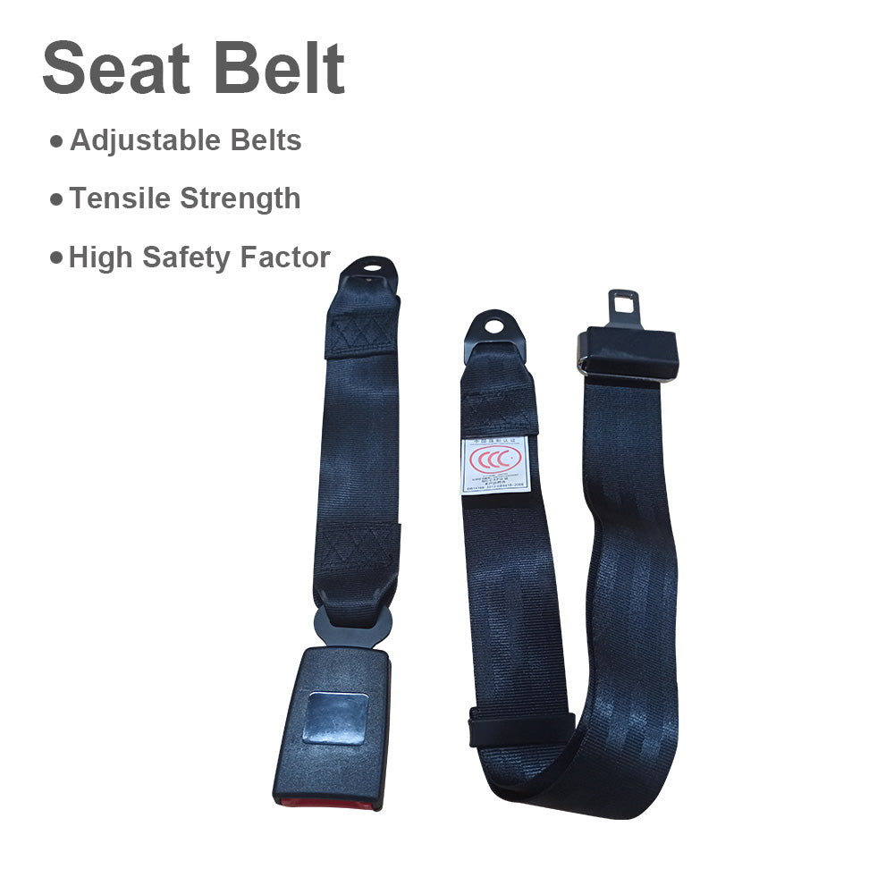 {{ 2 Set Car Truck 2 Point Retractable Adjustable Seat Lap Sash Belt Strap Seatbelt }} - Buy Car Parts Online at {{ Kaka Auto Parts }}.