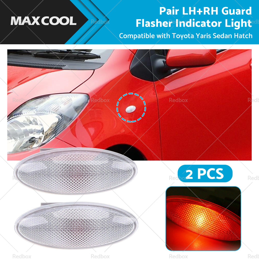 {{ 1 Pair of Guard Flasher Indicator Light Lamp Suitable For Toyota RAV4 30 Series }} - Buy Car Parts Online at {{ Kaka Auto Parts }}.