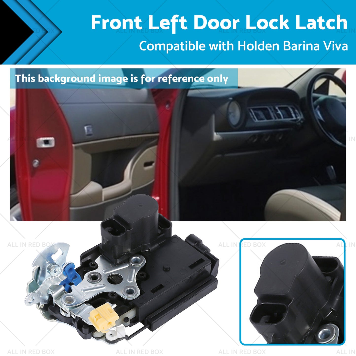 {{ Front Left Door Lock Latch Suitable for Holden Barina 2005-2012 Viva 2005-2009 }} - Buy Car Parts Online at {{ Kaka Auto Parts }}.