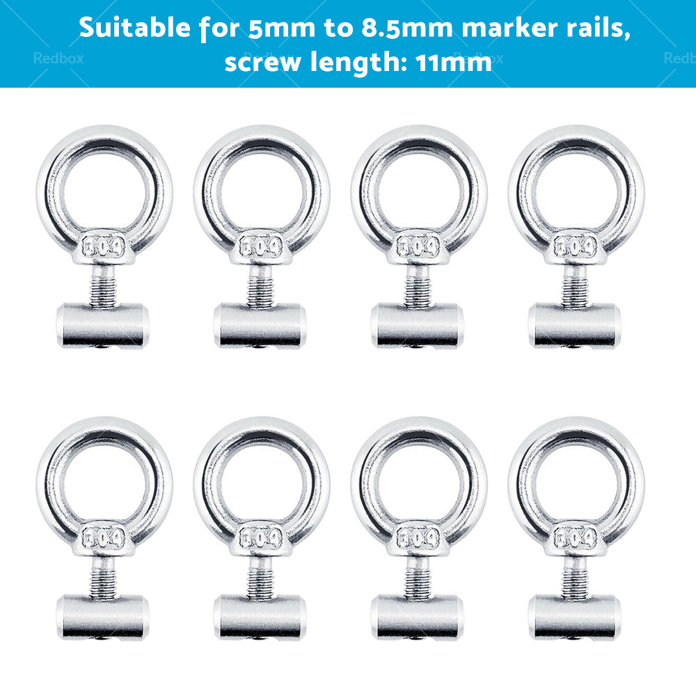 {{ 8 PCS Awning Rail Stoppers Rail Track Screws for Boat RV Caravan Stainless Steel }} - Buy Car Parts Online at {{ Kaka Auto Parts }}.