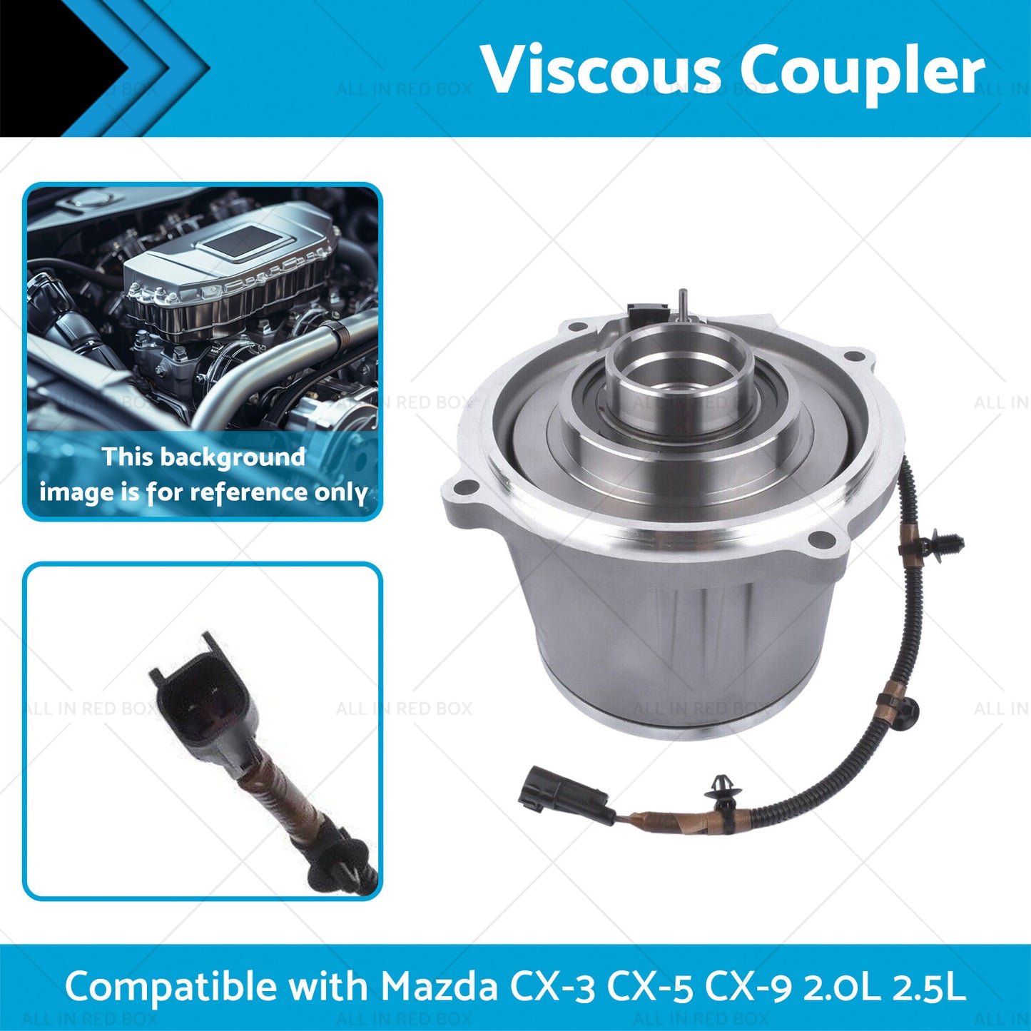{{ Viscous Coupler Suitable For Mazda CX-3 CX-5 CX-9 2. 0 2. 5L Skyactiv AWD 13-23 }} - Buy Car Parts Online at {{ Kaka Auto Parts }}.