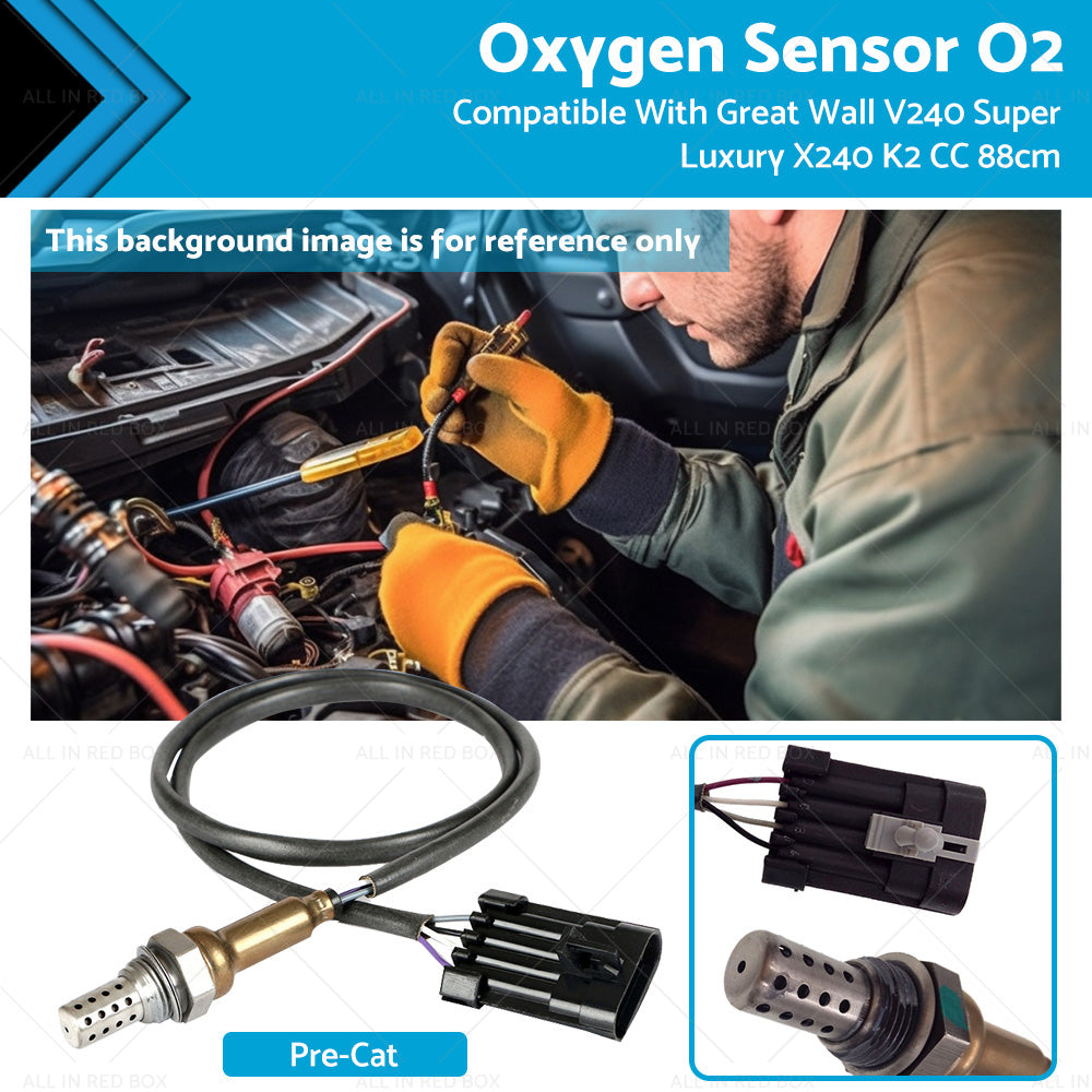 {{ Oxygen Sensor O2 Suitable For Great Wall V240 Super Luxury X240 K2 Pre-Cat 88cm }} - Buy Car Parts Online at {{ Kaka Auto Parts }}.