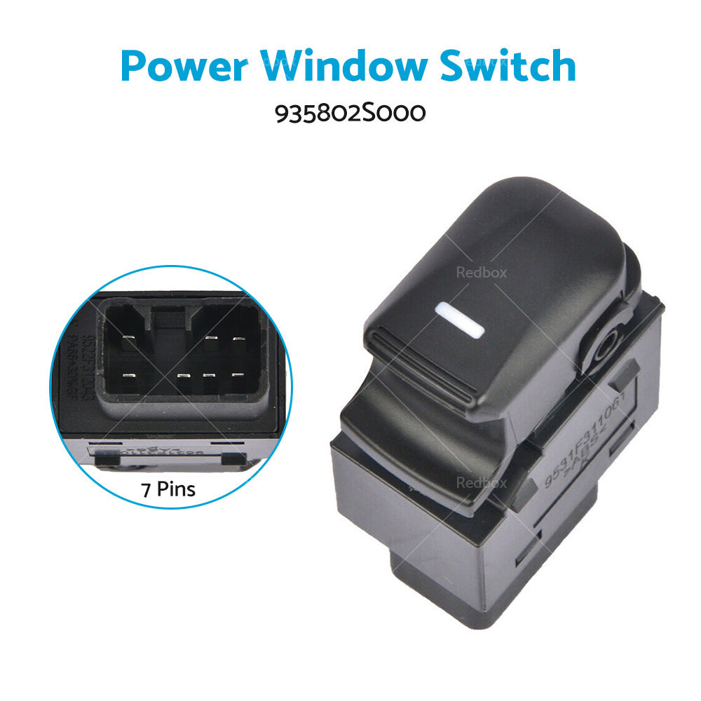 {{ 935802S000 Window Switch Front Rear Passenger Suitable for Hyundai Tucson Ix35 }} - Buy Car Parts Online at {{ Kaka Auto Parts }}.