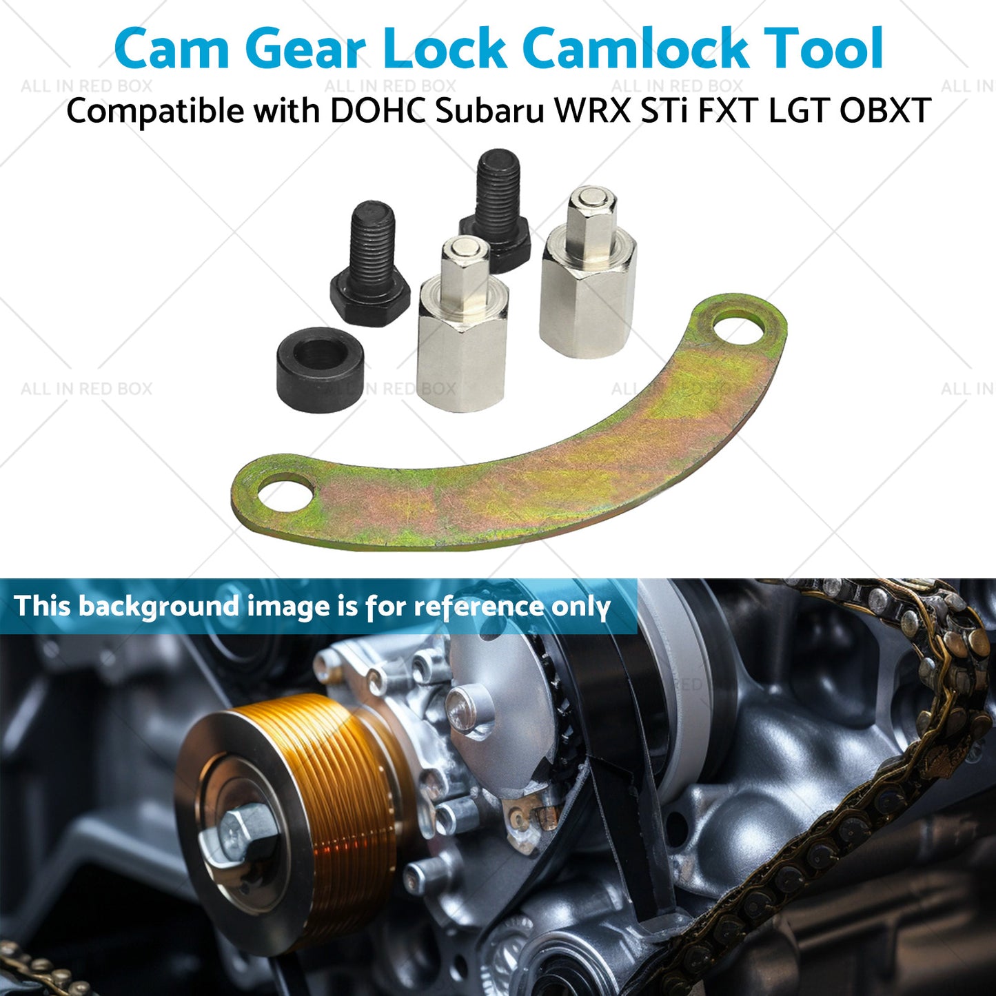 {{ Cam Gear Lock Camlock Tool Suitable for DOHC Subaru WRX STi FXT LGT OBXT 2. 0L }} - Buy Car Parts Online at {{ Kaka Auto Parts }}.