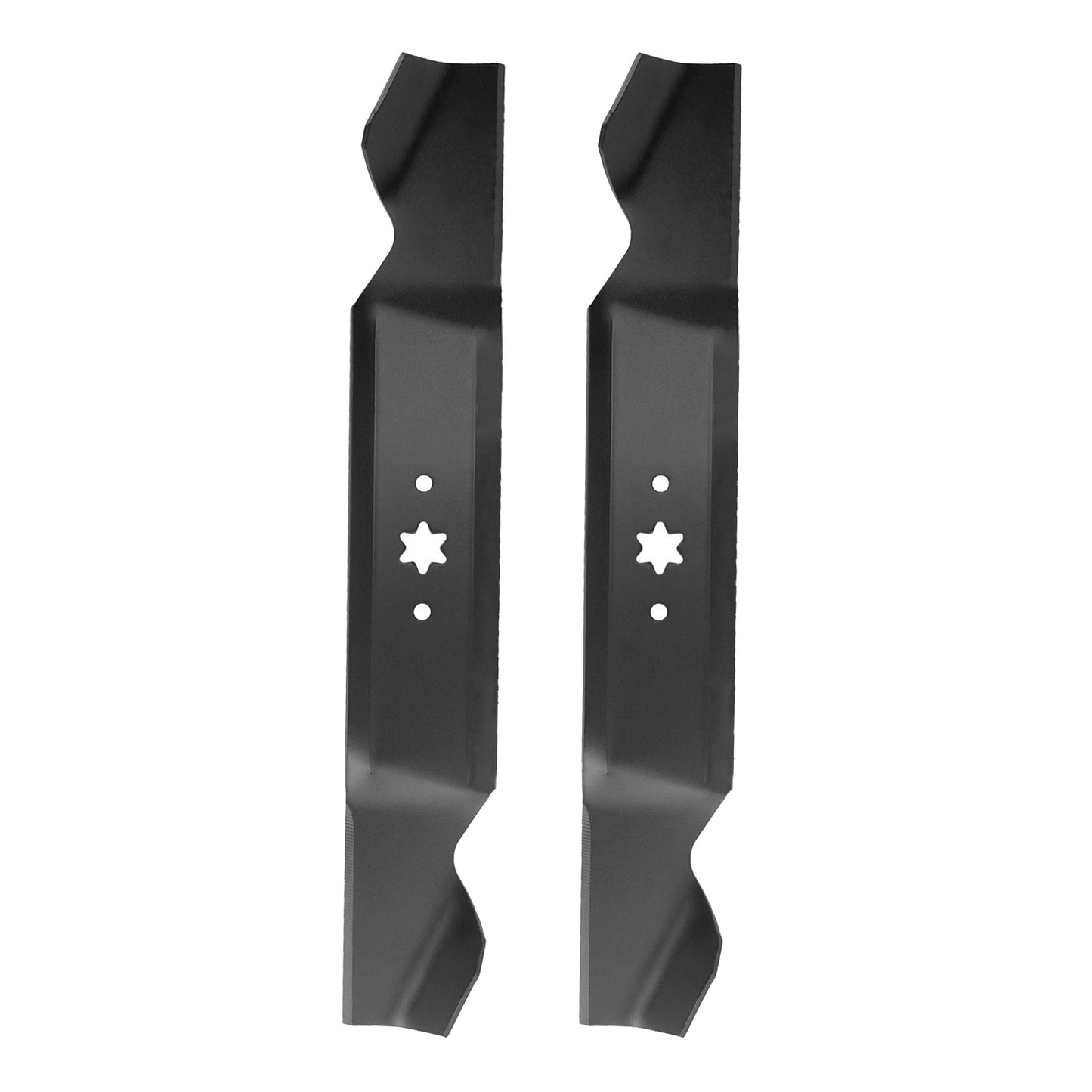 4x Blades Suitable for 38 inch MTD Ride on Mowers 6 Point Centre Hole 742-0654