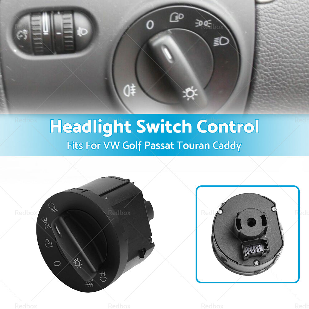 {{ Headlight Light Switch Control Button for VW Golf Mk5 Passat Touran Caddy 04-09 }} - Buy Car Parts Online at {{ Kaka Auto Parts }}.