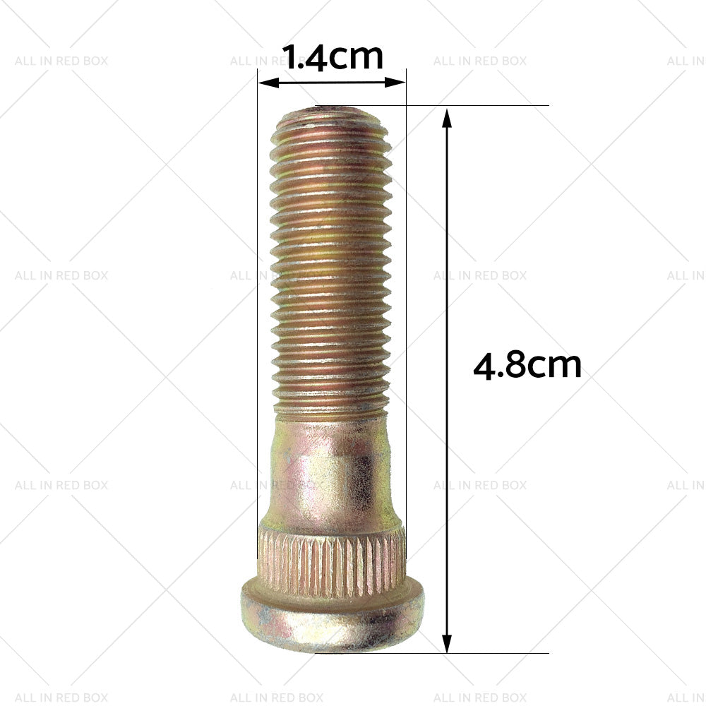 {{ Wheel Stud 6 PCS Suitable For Mitsubishi Triton MH MJ MK ML MN MQ MR }} - Buy Car Parts Online at {{ Kaka Auto Parts }}.