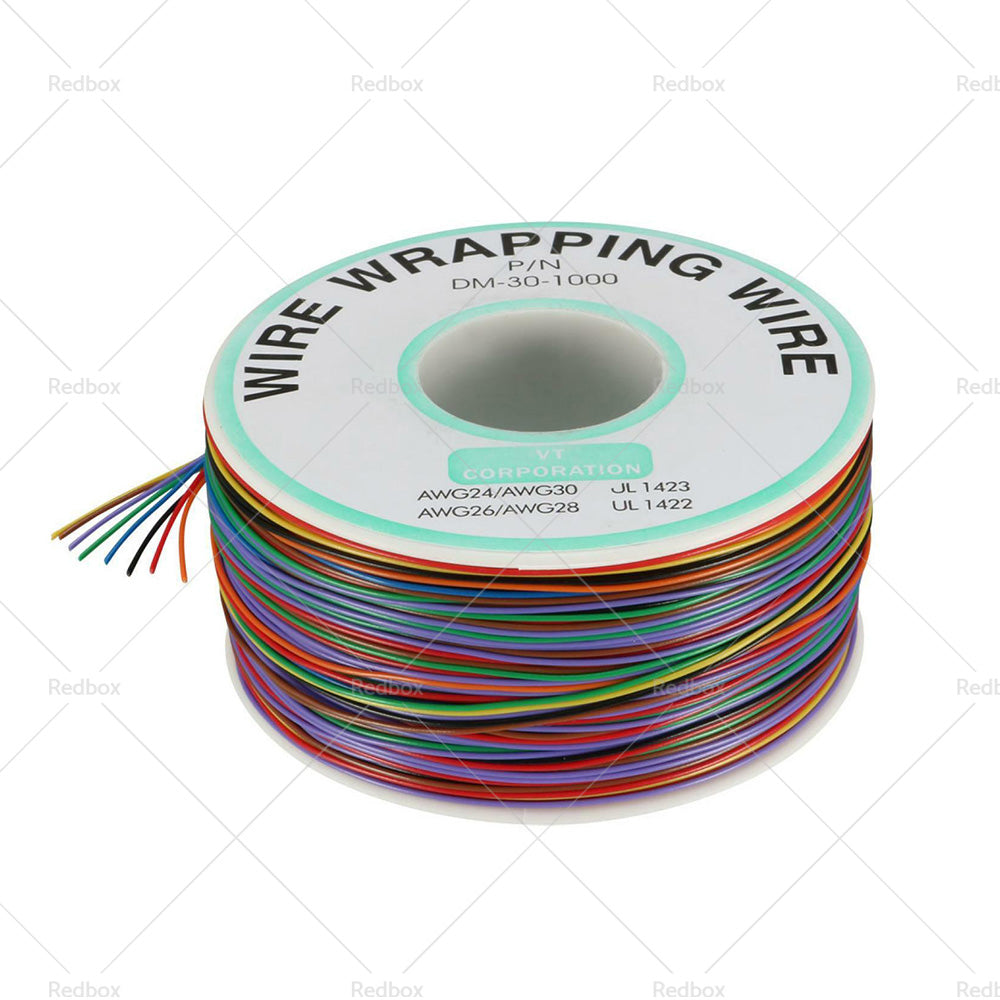 {{ Wrapping Wire Tin Plated Copper Wire P or N DM-30-1000 30 AWG 250M Length 8 Colors }} - Buy Car Parts Online at {{ Kaka Auto Parts }}.