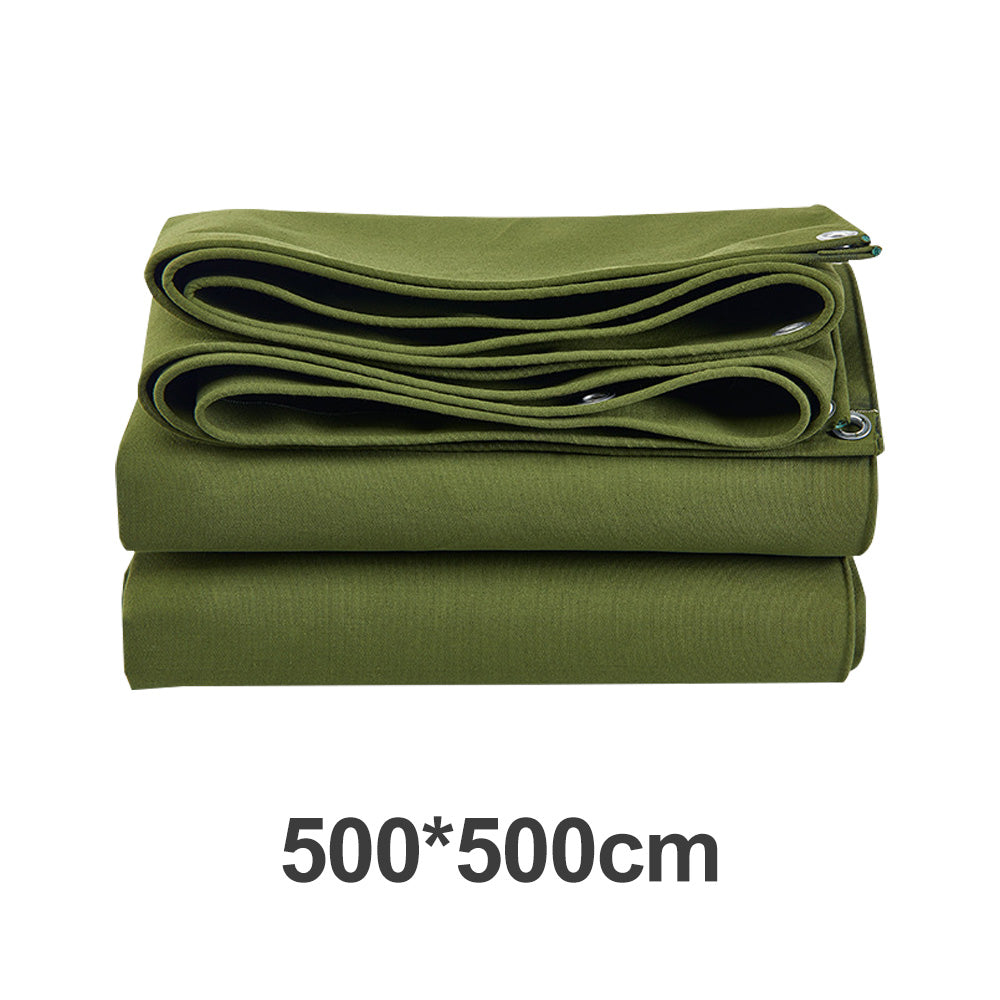 {{ 3 Sizes Army Heavy Duty Waterproof Canvas Tarp Tarpaulin Sun Blocked Dustproof }} - Buy Car Parts Online at {{ Kaka Auto Parts }}.