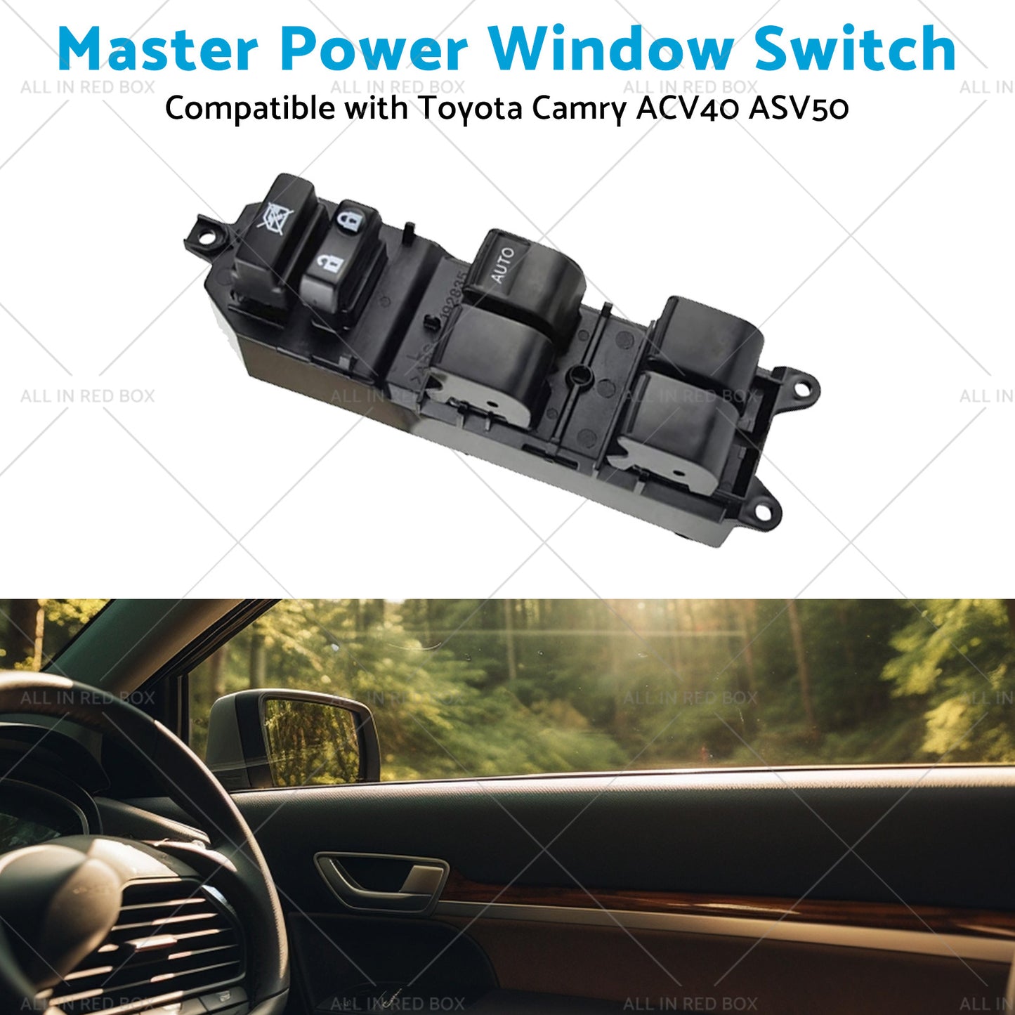 {{ 8482006090 Master Power Window Switch Suitablefor Toyota Camry ACV40 ASV50 Yaris }} - Buy Car Parts Online at {{ Kaka Auto Parts }}.