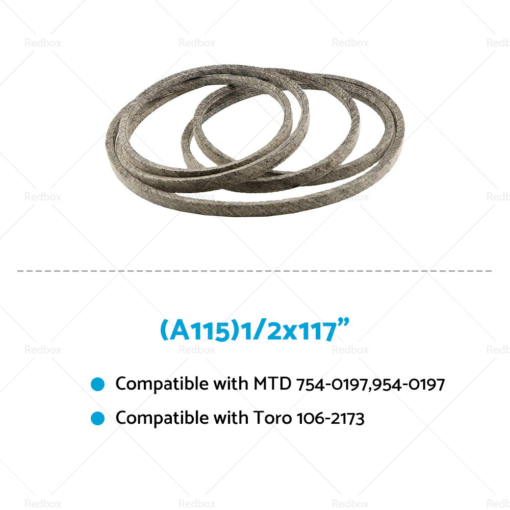 {{ Ride on Mower Deck Belt 106-2173 Suitable For Selected 38 inch and 42 inch Toro Mowers }} - Buy Car Parts Online at {{ Kaka Auto Parts }}.