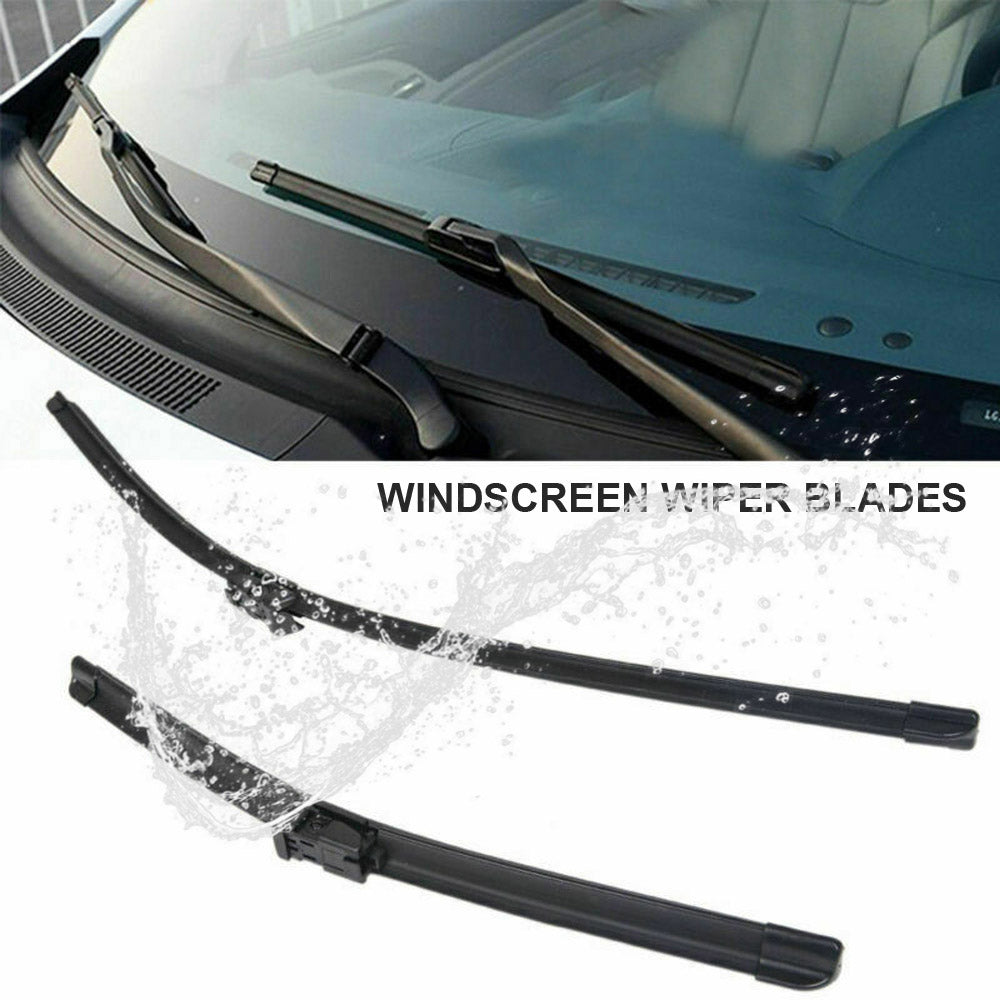 {{ For Ford Fiesta 08-On Aero Flat Windscreen Wiper Blades 26 inch 15 inch 1 Pair }} - Buy Car Parts Online at {{ Kaka Auto Parts }}.