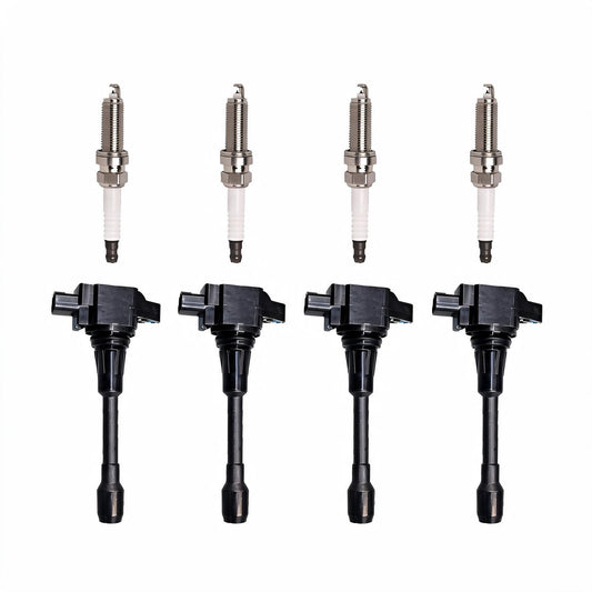 Ignition Coil and Spark Plug Kit Suitable for Nissan Altima Sentra Infiniti G35