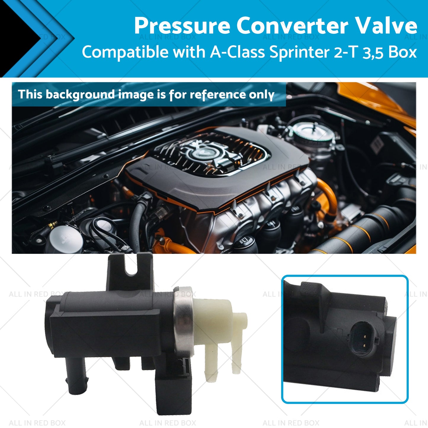 {{ Pressure Converter Valve Suitable for A-Class Sprinter 00-12 005 153 55 28 }} - Buy Car Parts Online at {{ Kaka Auto Parts }}.