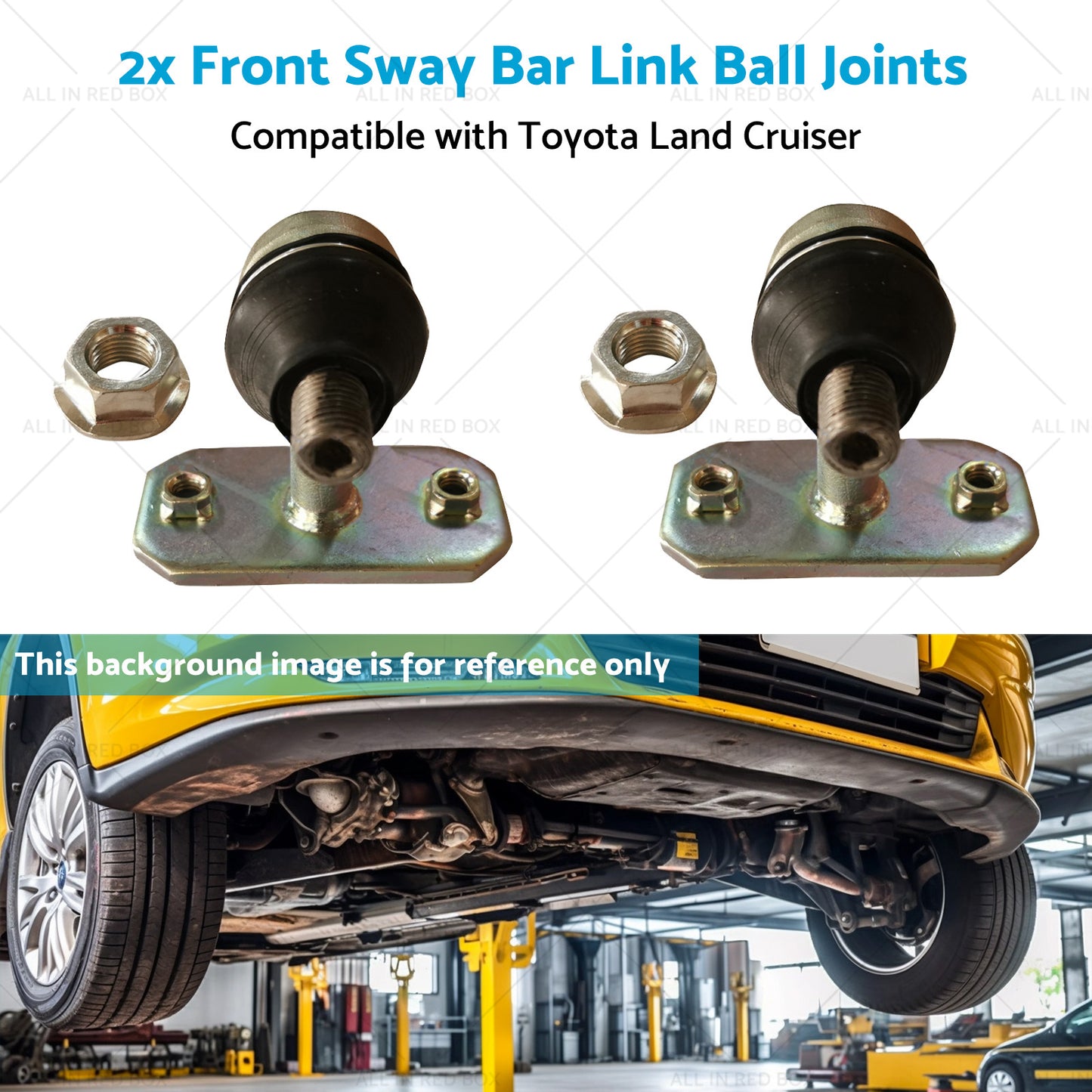 {{ 2x Front Sway Bar Link Ball Joints Suitable for Land Cruiser 98-07 48802-60050 }} - Buy Car Parts Online at {{ Kaka Auto Parts }}.