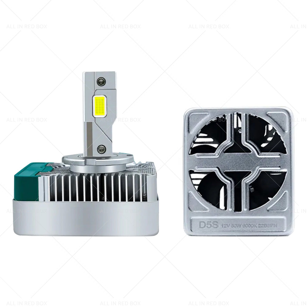 {{ 2pcs D5S LED Headlight Bulbs Conversion Kit Replace HID Xenon Lamps 6000K 90W }} - Buy Car Parts Online at {{ Kaka Auto Parts }}.