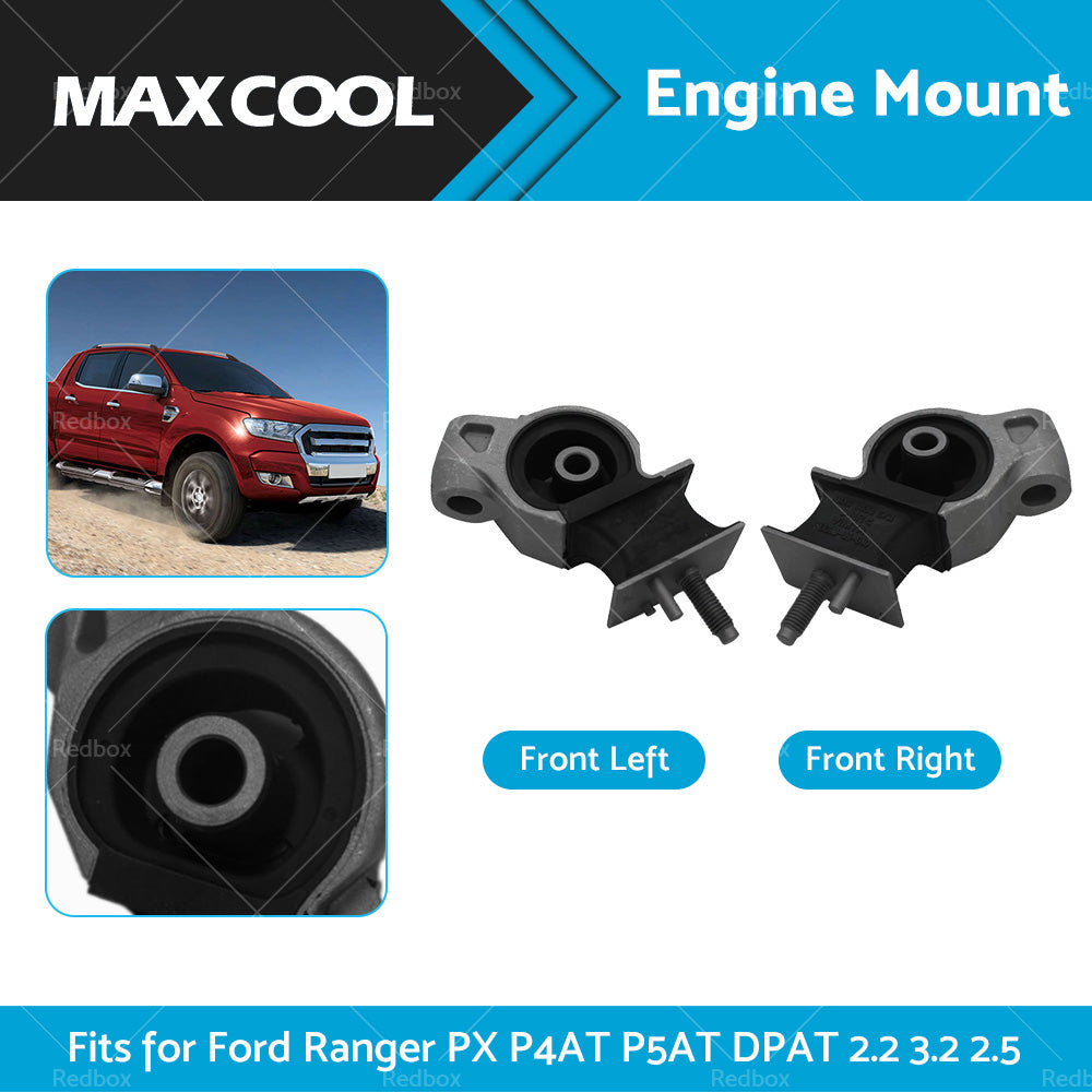 {{ Front LH and RH Engine Mount For Ford Ranger PX P4AT P5AT P4AT DPAT Auto Manual }} - Buy Car Parts Online at {{ Kaka Auto Parts }}.
