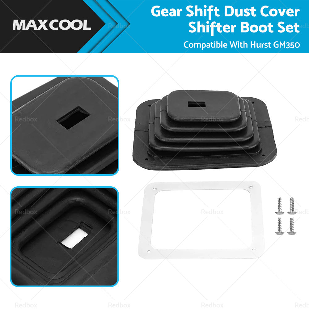 {{ Transmission Gear Shift Dust Cover Shifter Boot Set Suitable For GM350 Hurst }} - Buy Car Parts Online at {{ Kaka Auto Parts }}.
