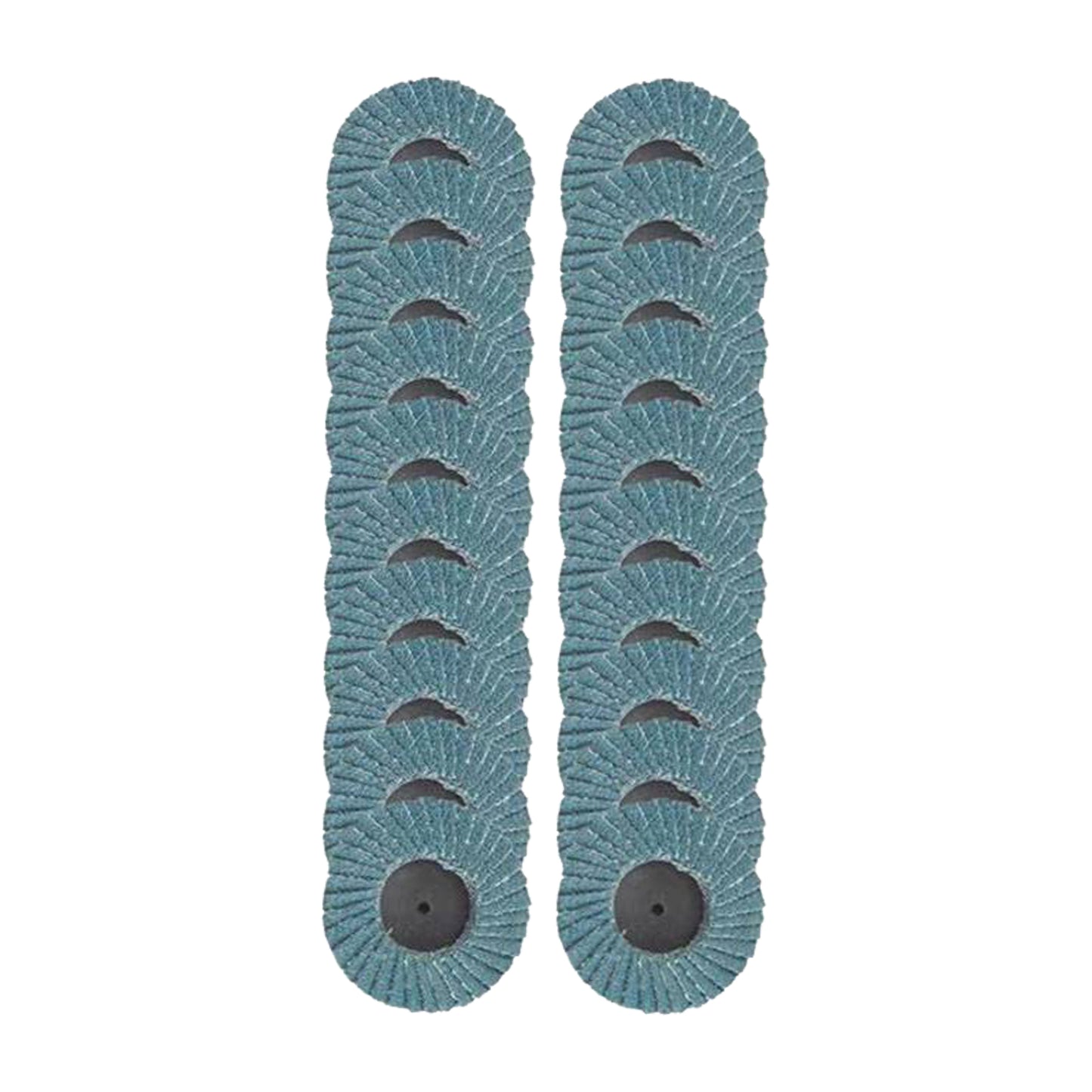 20x 2 inch (50mm) Quick Change Zirconia Flap Discs Suitable For Metal Sanding