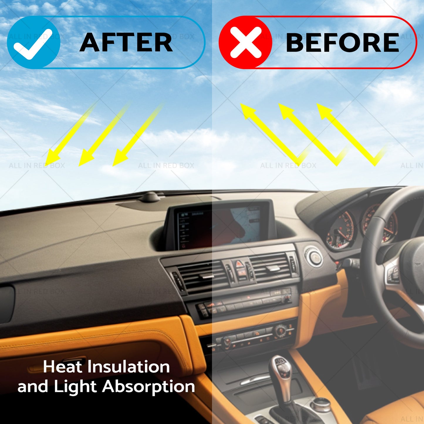 {{ Dash Mat Cover Suitable for Honda Accord Euro CL9 No Sat Nav 03-08 }} - Buy Car Parts Online at {{ Kaka Auto Parts }}.