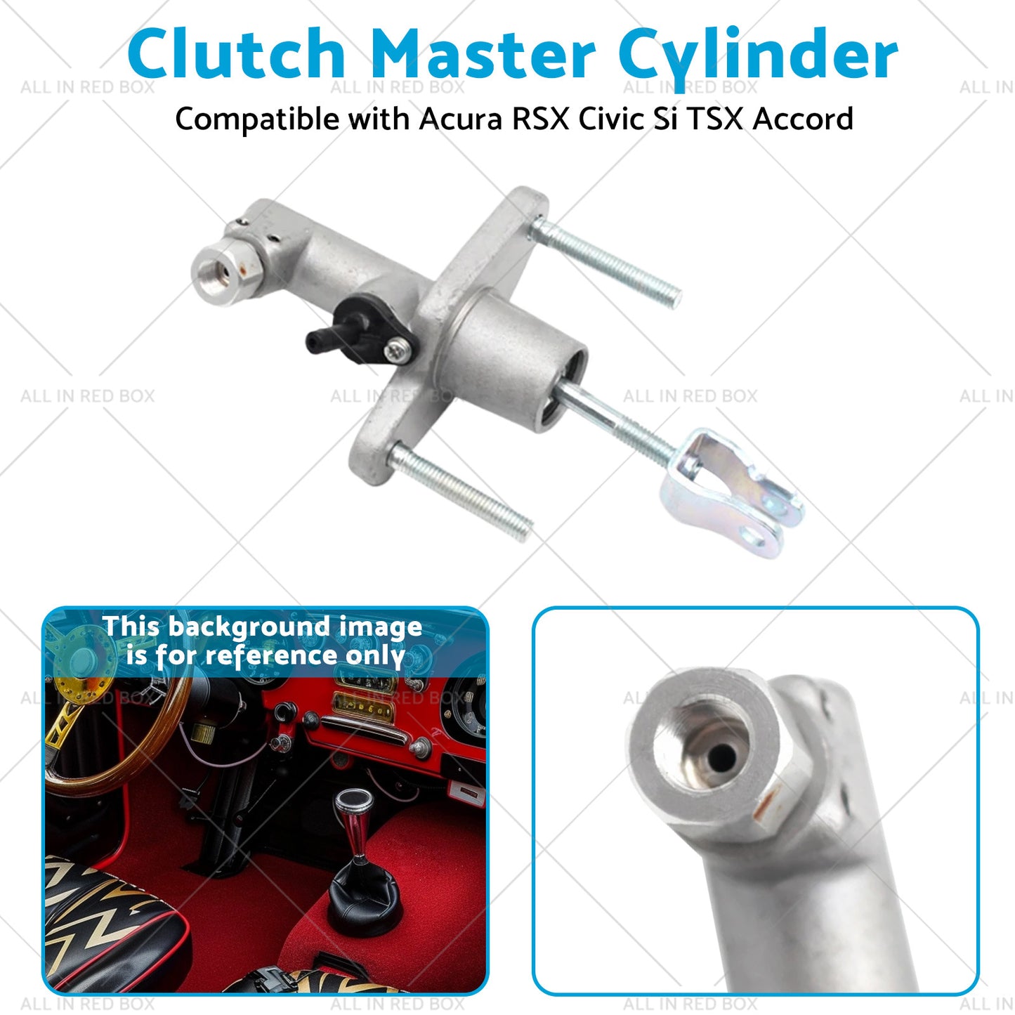 {{ Clutch Master Cylinder Suitable for Acura RSX Civic Si 2. 0L TSX Accord 2. 4L 3. 0L }} - Buy Car Parts Online at {{ Kaka Auto Parts }}.
