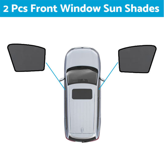 Magnetic Mesh Sun Blind Shades Suitable for Audi Q5 FY 2017-2025 On Front Rear