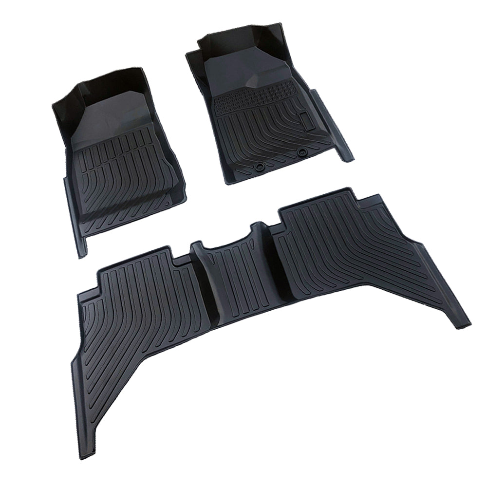 Anti-Slip 3D TPE Floor Mat Suitable For Isuzu D-MAX / Dmax Dual Cab 2012-2020