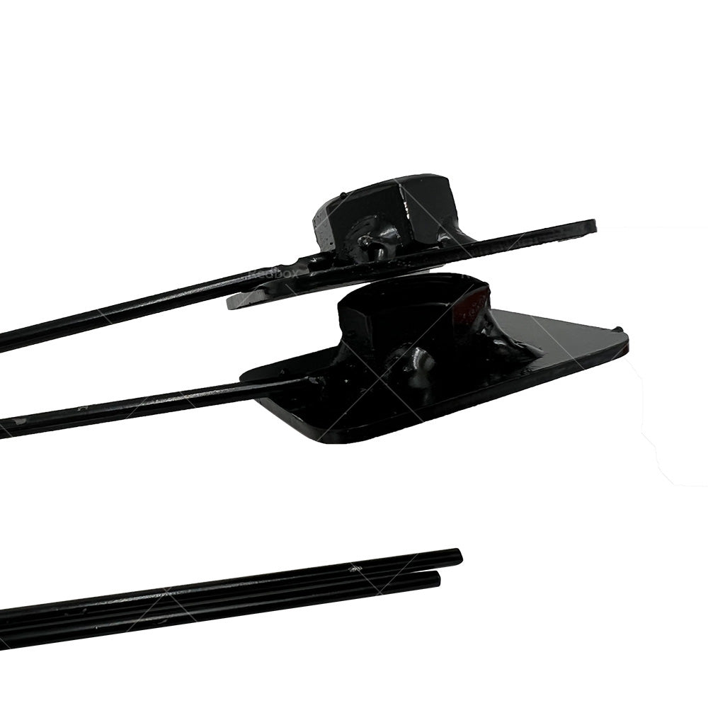 {{ 2pcs Recovery Tow Point Kit Hitch Suitable For Nissan Patrol GU Series 2 3 4 5 }} - Buy Car Parts Online at {{ Kaka Auto Parts }}.