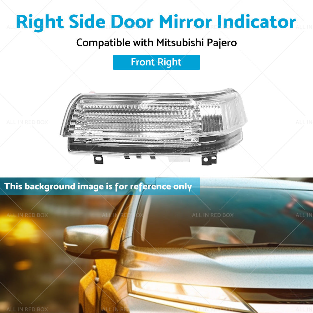{{ Wing Door Mirror Indicator Suitable for Mitsubishi Pajero NS-NX 11 2006-2019 RH }} - Buy Car Parts Online at {{ Kaka Auto Parts }}.