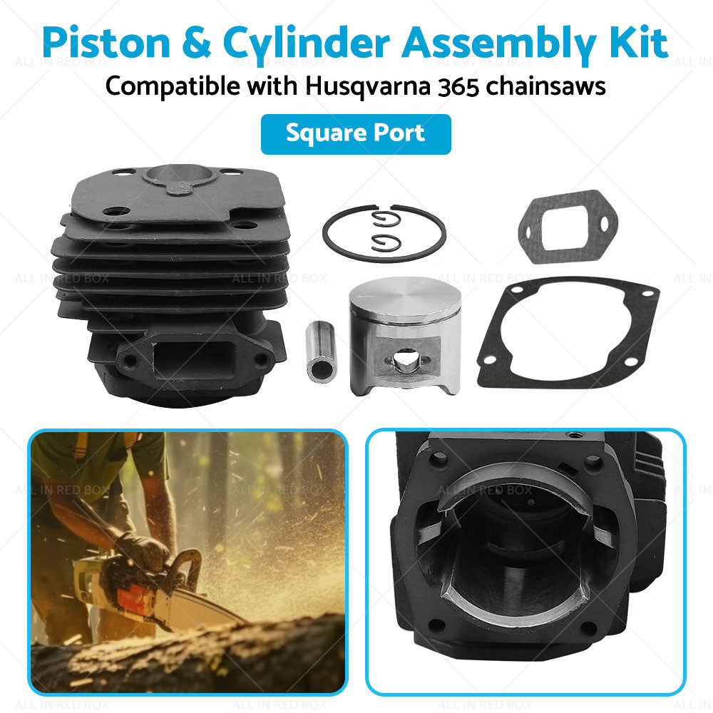 {{ Piston and Cylinder Assembly Kit Suitable for Husqvarna 365 Chainsaw 48mm }} - Buy Car Parts Online at {{ Kaka Auto Parts }}.
