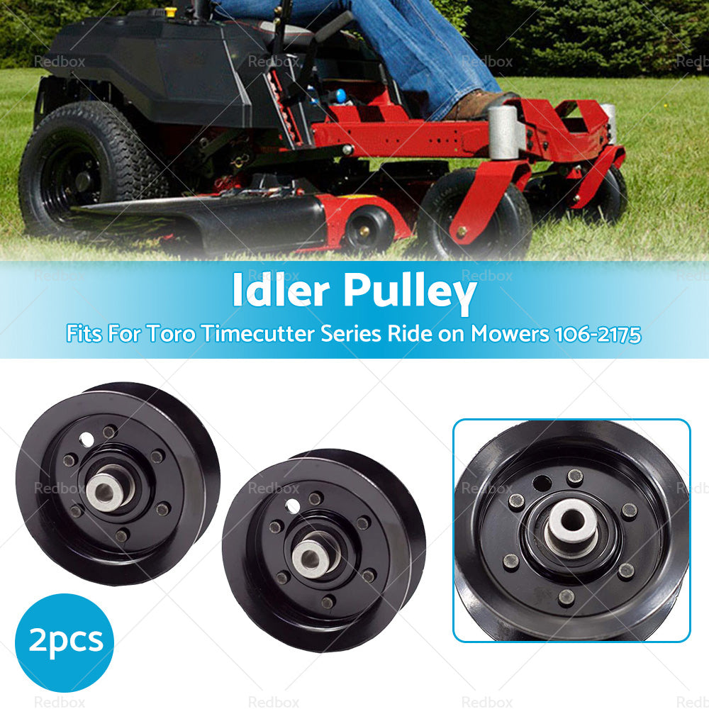 {{ 2PCS Idler Pulley For Toro Timecutter Series Ride on Mowers 106-2175 }} - Buy Car Parts Online at {{ Kaka Auto Parts }}.