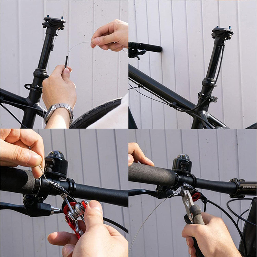 {{ 1 Set Bike MTB Dropper Seat Post Internal/External Cable Routing 30. 9/31. 6mm }} - Buy Car Parts Online at {{ Kaka Auto Parts }}.