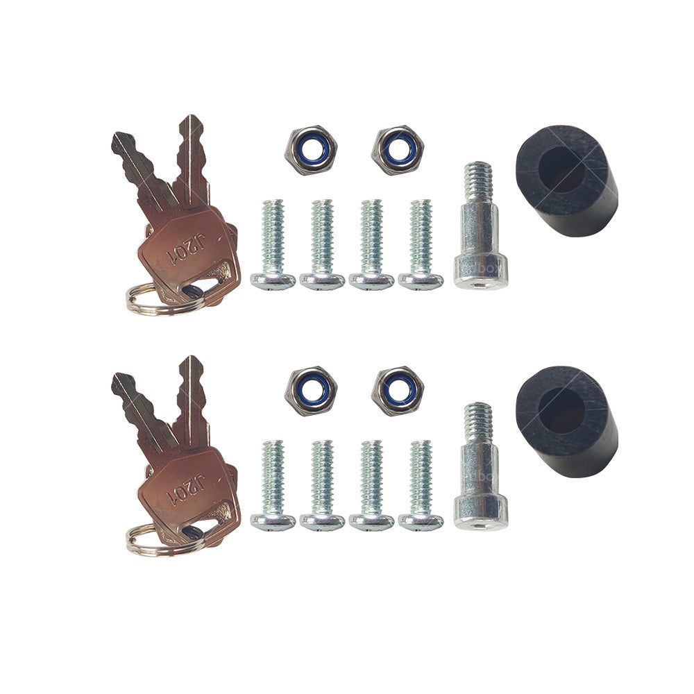{{ 2pcs Whale Tail T Handle Lock Latch Compression Lock Ute Canopy Trailer Toolbox }} - Buy Car Parts Online at {{ Kaka Auto Parts }}.