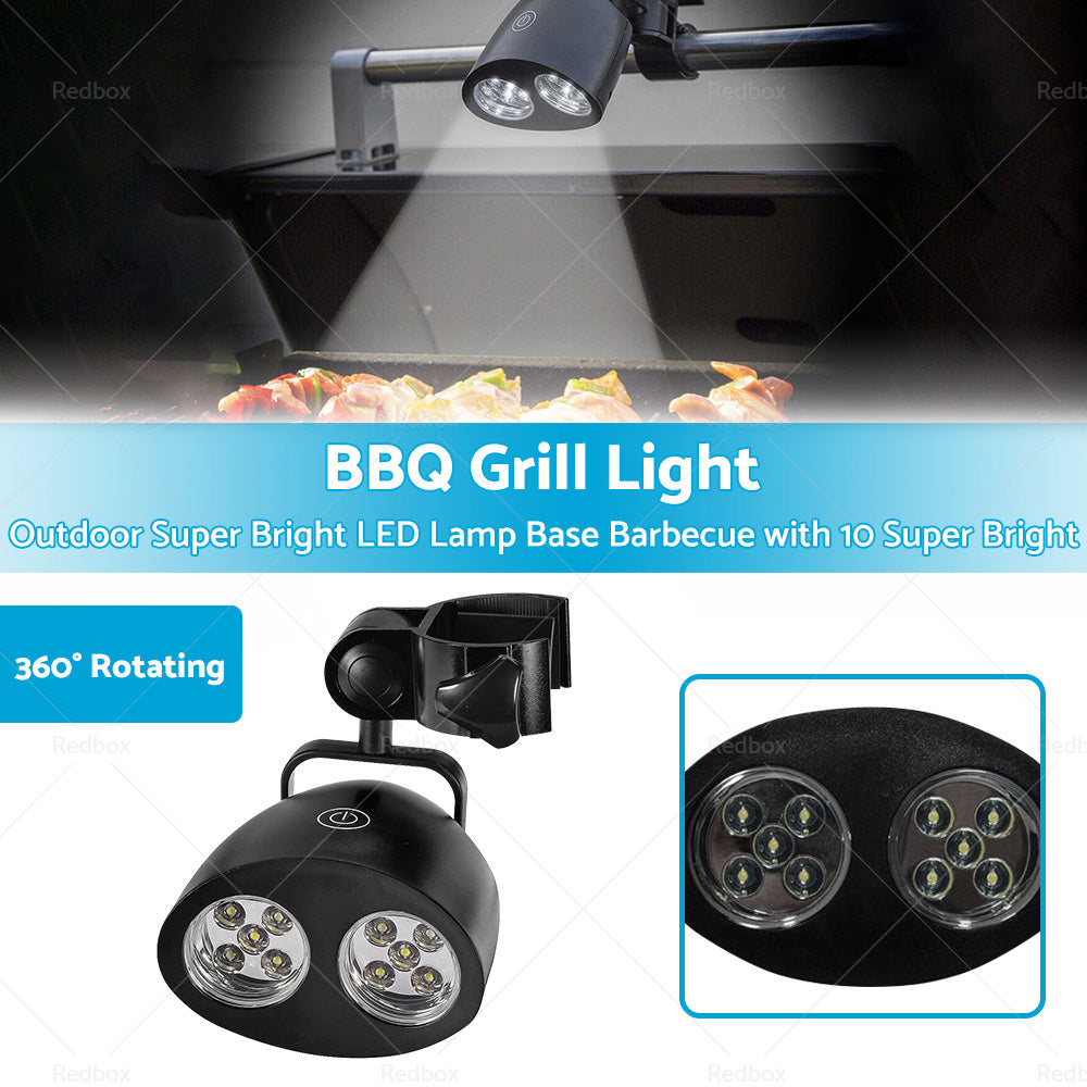 {{ BBQ Grill Light Outdoor Super Bright LED Lamp Base Barbecue with 10 Super Bright }} - Buy Car Parts Online at {{ Kaka Auto Parts }}.