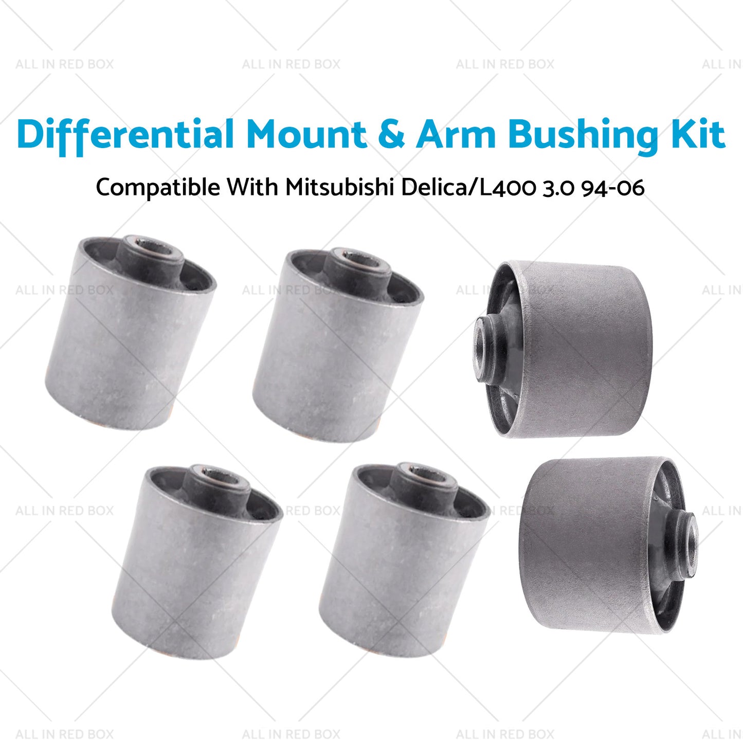 {{ Differential & Suspension Bushing Set Suitable For Mitsubishi L400 PD6W MB951814 }} - Buy Car Parts Online at {{ Kaka Auto Parts }}.