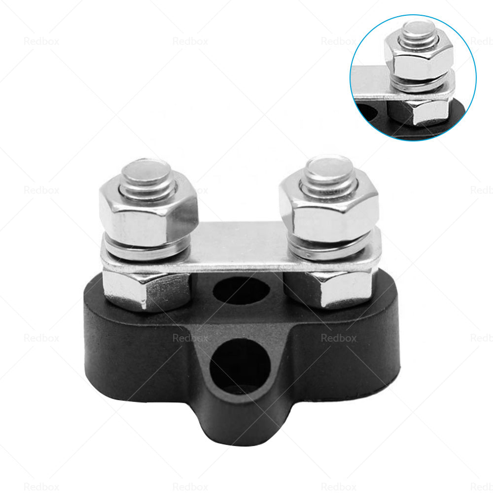 {{ Bus Bar Power Terminal Blocks M6 Negative M8 Positive Power Distribution Studs }} - Buy Car Parts Online at {{ Kaka Auto Parts }}.