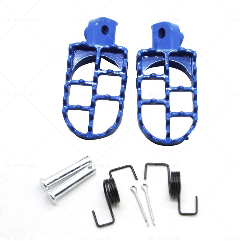 {{ Blue FOOT PEG FOOTREST ASSEMBLY FOOTPEG Suitable For YAMAHA PW50 PY50 PEEWEE }} - Buy Car Parts Online at {{ Kaka Auto Parts }}.