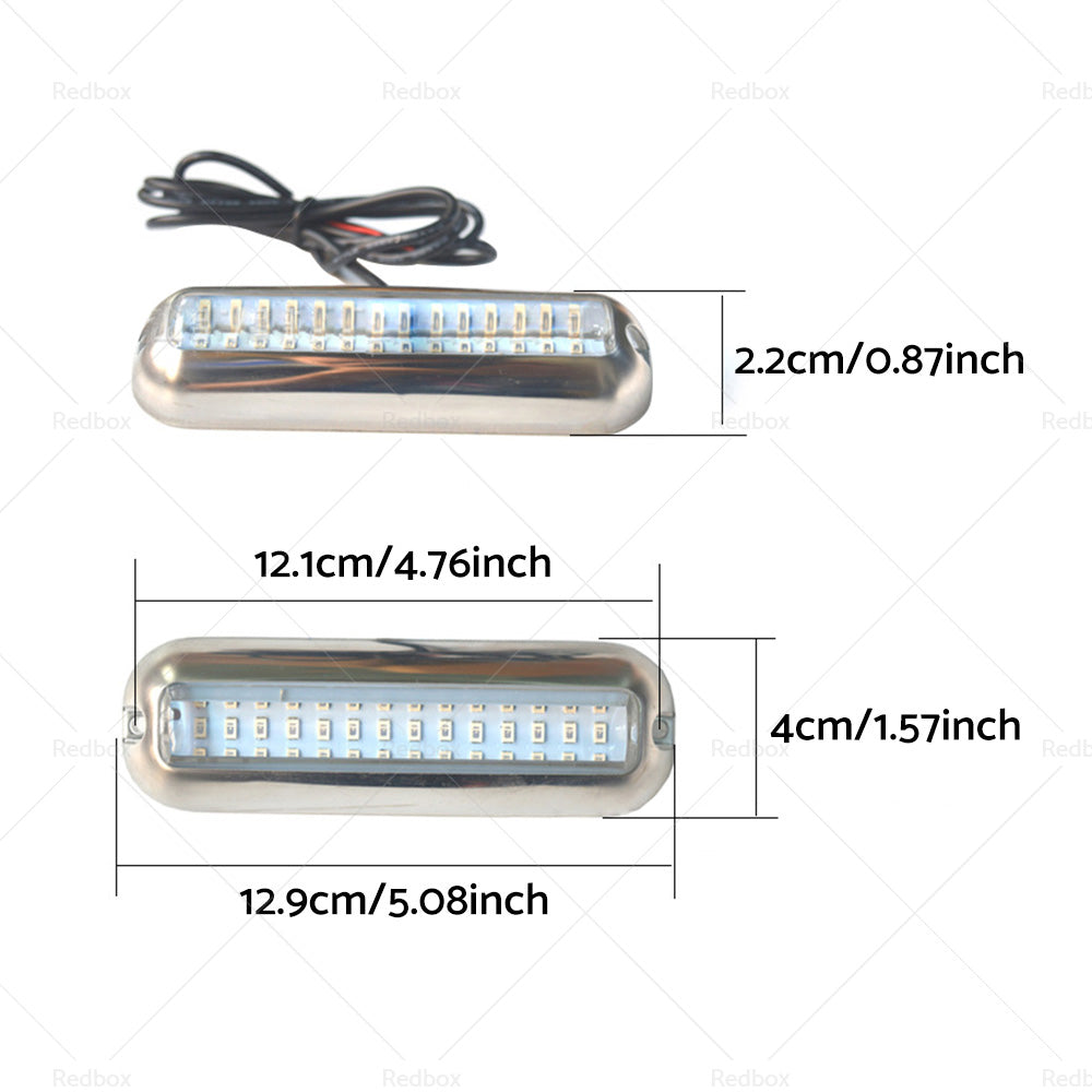 {{ 42LED Boat Light Underwater Marine Transom Lights 316 Stainless Steel Pontoon }} - Buy Car Parts Online at {{ Kaka Auto Parts }}.