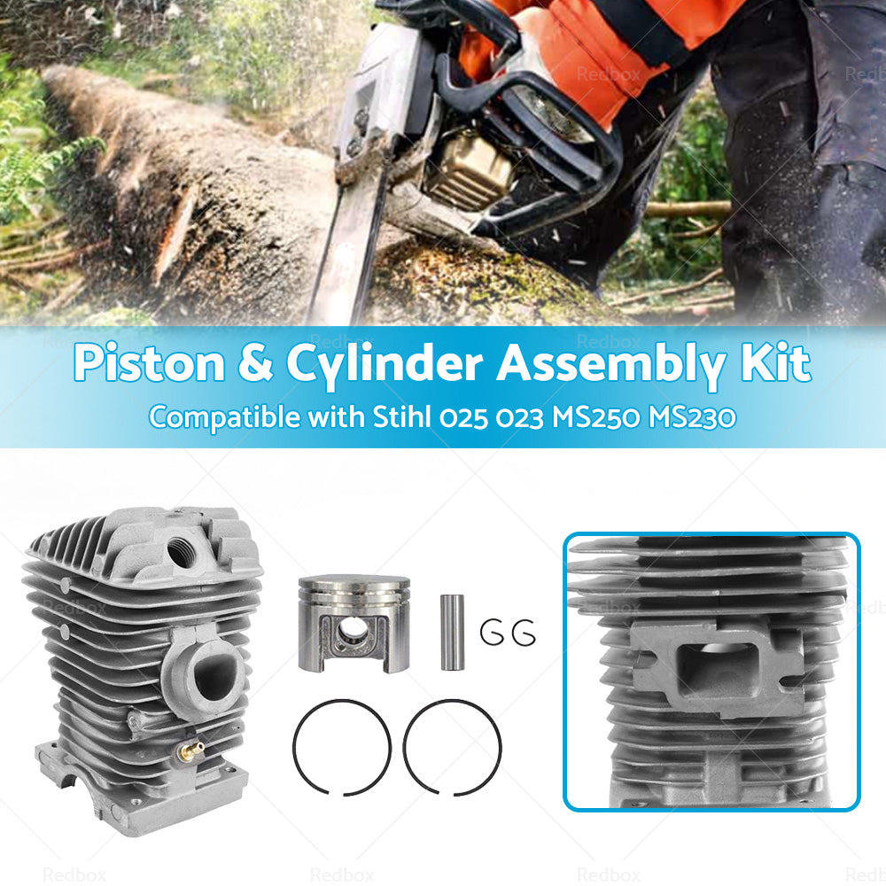 {{ Piston and Cylinder Assembly Kit Suitable for Stihl 025 023 MS250 MS230 42. 5mm }} - Buy Car Parts Online at {{ Kaka Auto Parts }}.