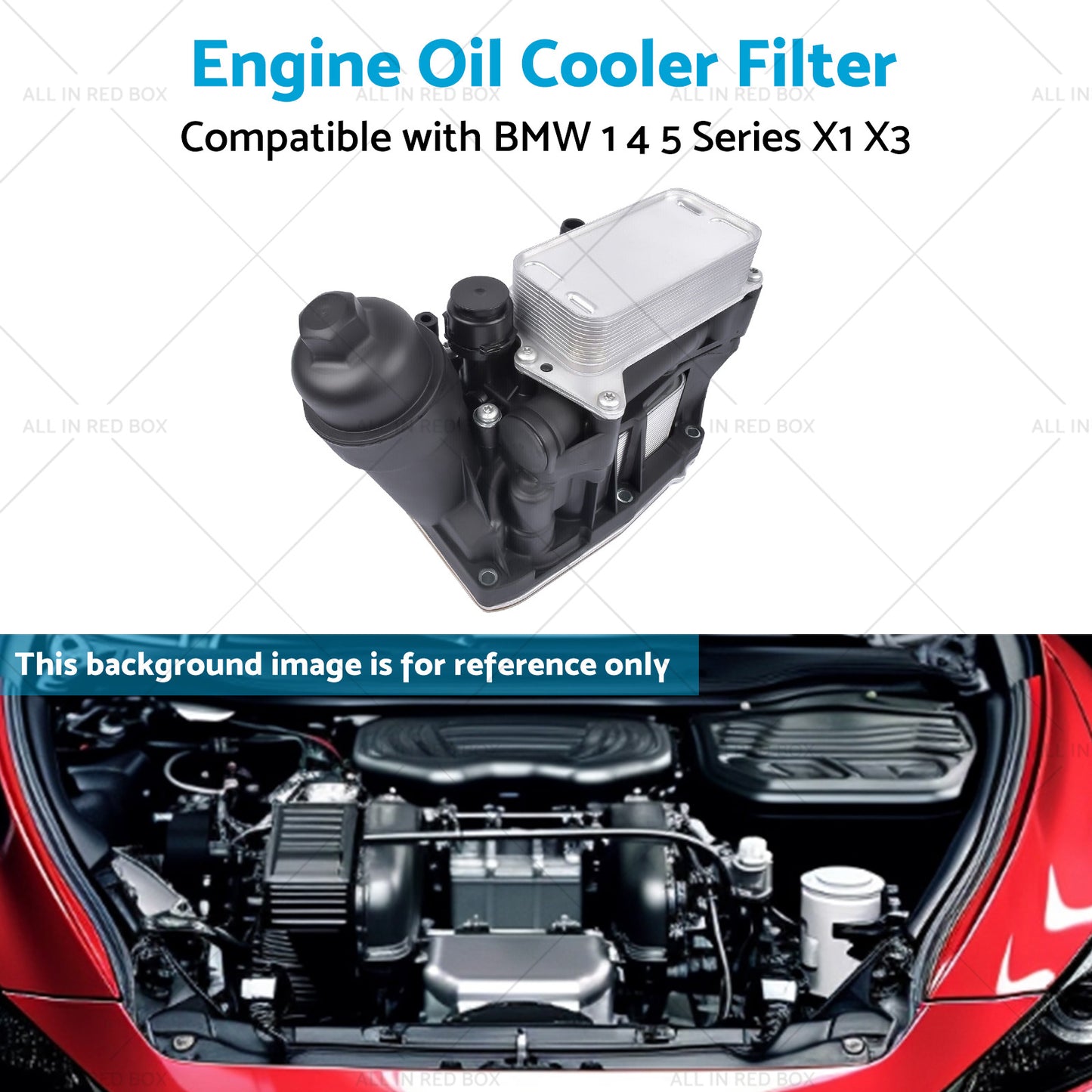 {{ Engine Oil Filter Housing and Cooler 11428507697 SuitableFor BMW N47 N57 F25 10-19 }} - Buy Car Parts Online at {{ Kaka Auto Parts }}.